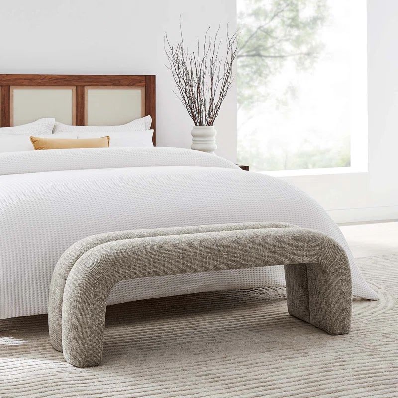 Modway Dax 50.5" Chenille Upholstered Accent Bench | Wayfair | Wayfair North America