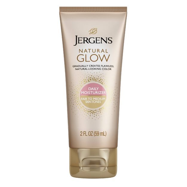 Jergens Natural Glow Daily Moisturizer Self Tanner Body Lotion, Fair To Medium, Sunless Tanning -... | Target
