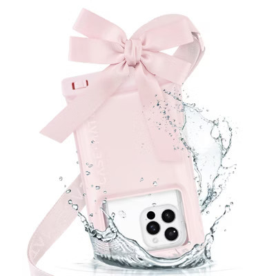 Case-Mate Bow Floating Waterproof Phone Pouch - Ballet Pink | Target