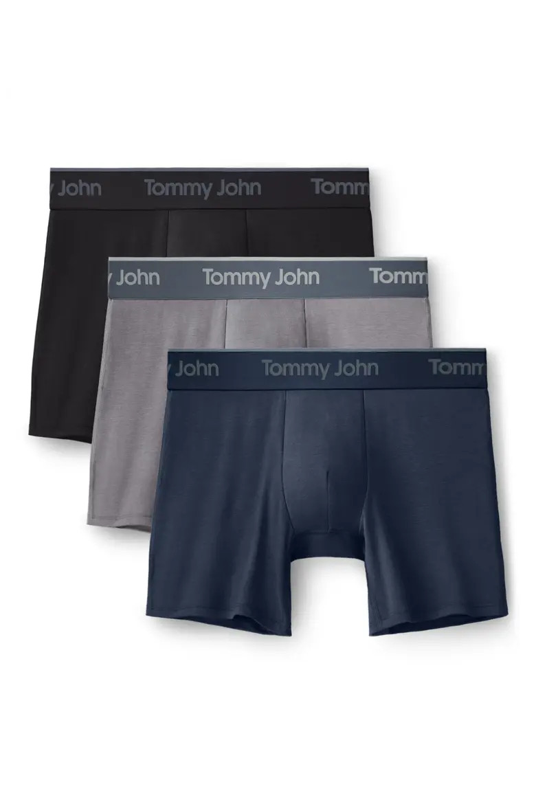 Assorted 3-Pack Second Skin 4-Inch Stretch Modal Boxer Briefs (Men) | Nordstrom | Nordstrom