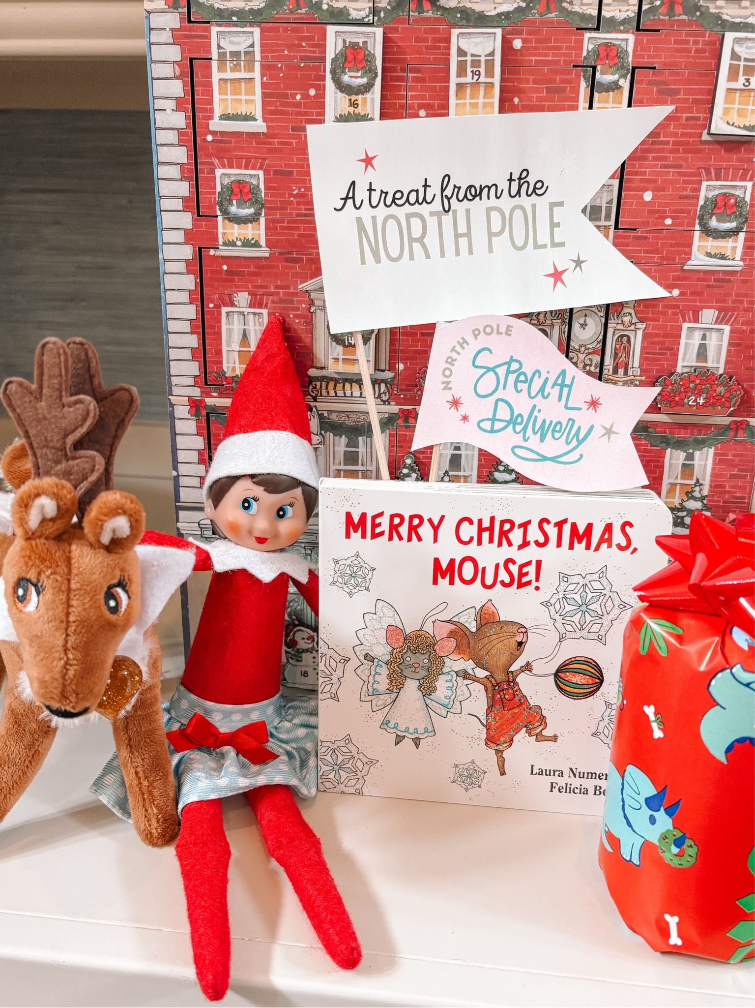 First year with our elf on the shelf! I have a little three-year-old so he doesn’t really know the rules so that means I’m making up my own lol! The Letter Vee has helped make elf on the shelf so simple!! And adds that little extra touch that my bougie heart needs! 


#LTKKids #LTKFamily #LTKHoliday