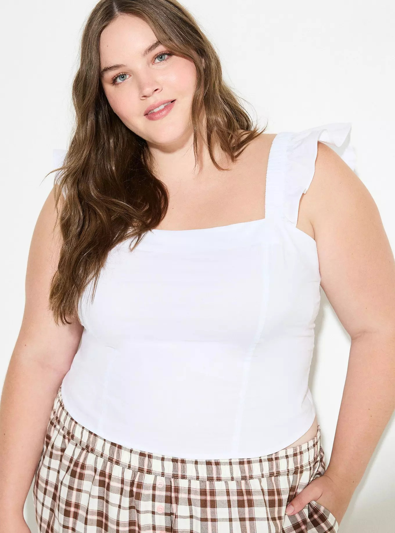 LoveSick Flutter-Sleeve Corset Top | Torrid (US & Canada)