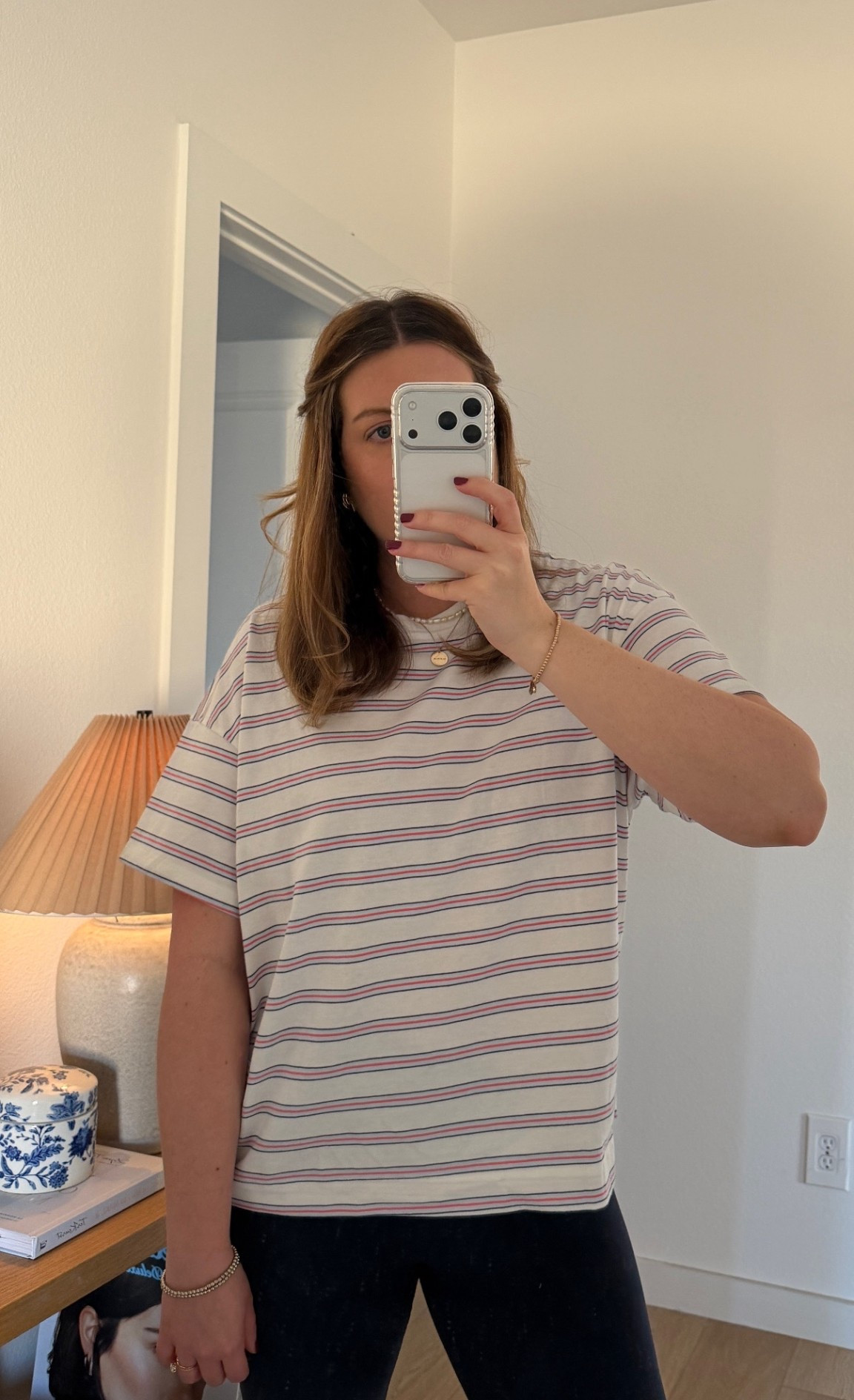 Love the vintage crew tee’s from Old Navy! I have this striped and the gray. They’re 100% cotton and so soft! 

#LTKmomlife #LTKootd #LTKSaleAlert