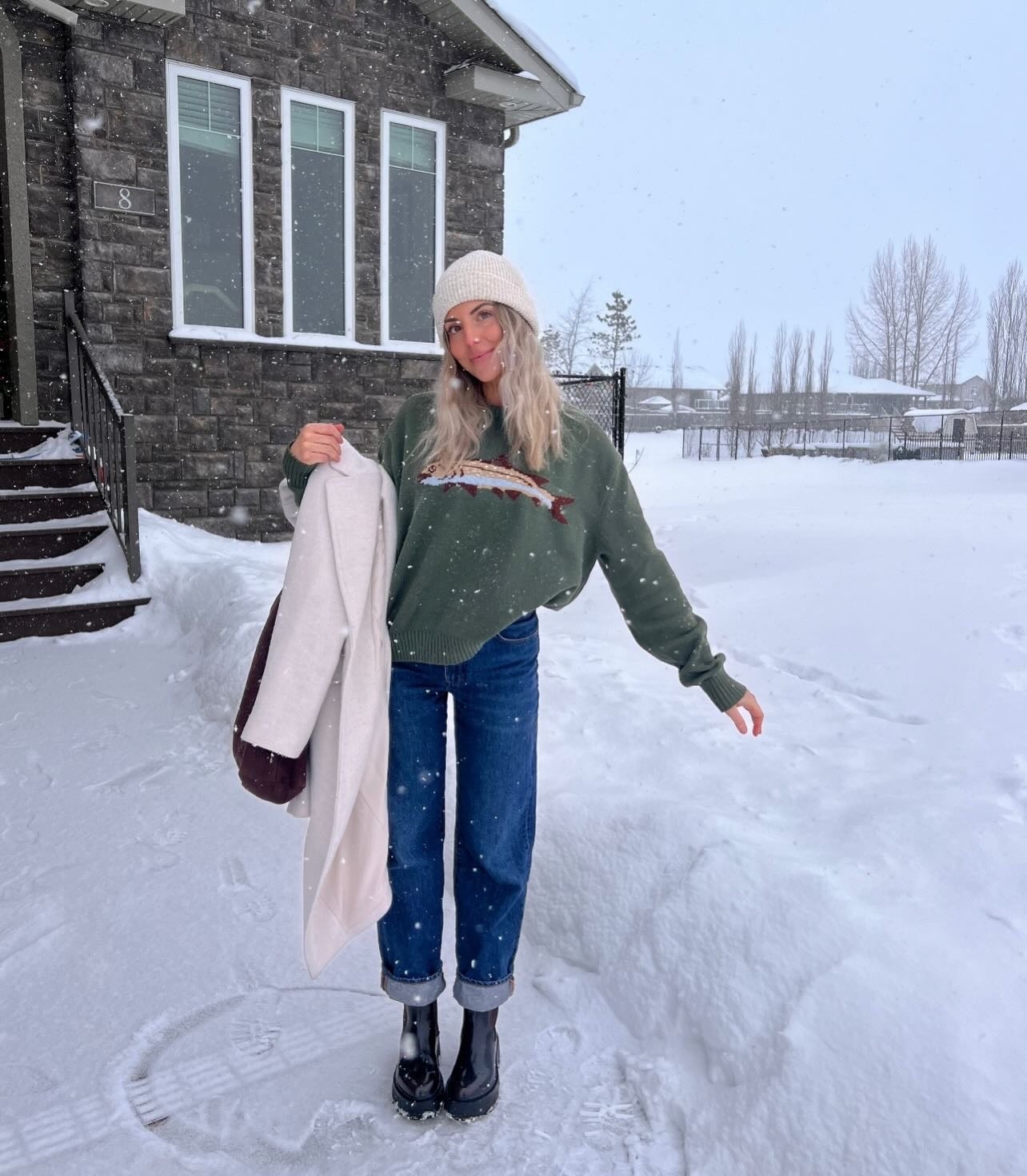 Sweater is from Bella Chic in size S/M 



#LTKstyletip #LTKwinter #LTKcanada