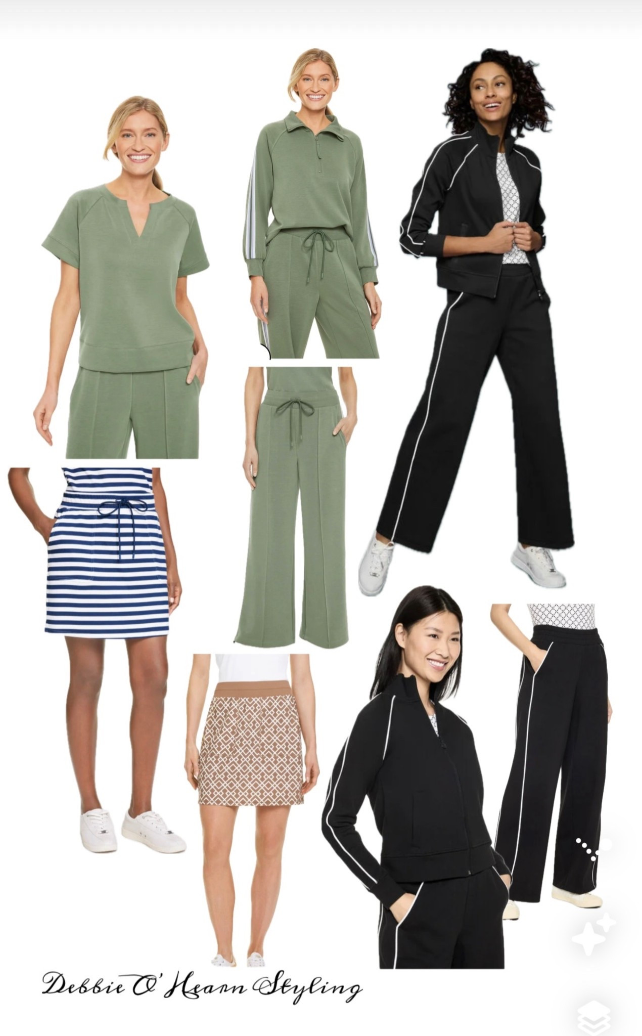 Active wear for traveling! Easy, fun, stylish  pieces that are currently on sale!!!
Be comfortable and elevated at the same time! 