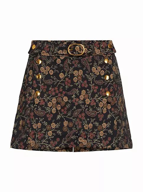 Hester Floral A-Line Mini Skort | Saks Fifth Avenue