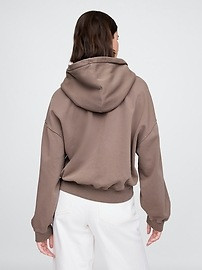 VintageSoft Arch Logo Cropped Hoodie | Gap (US)