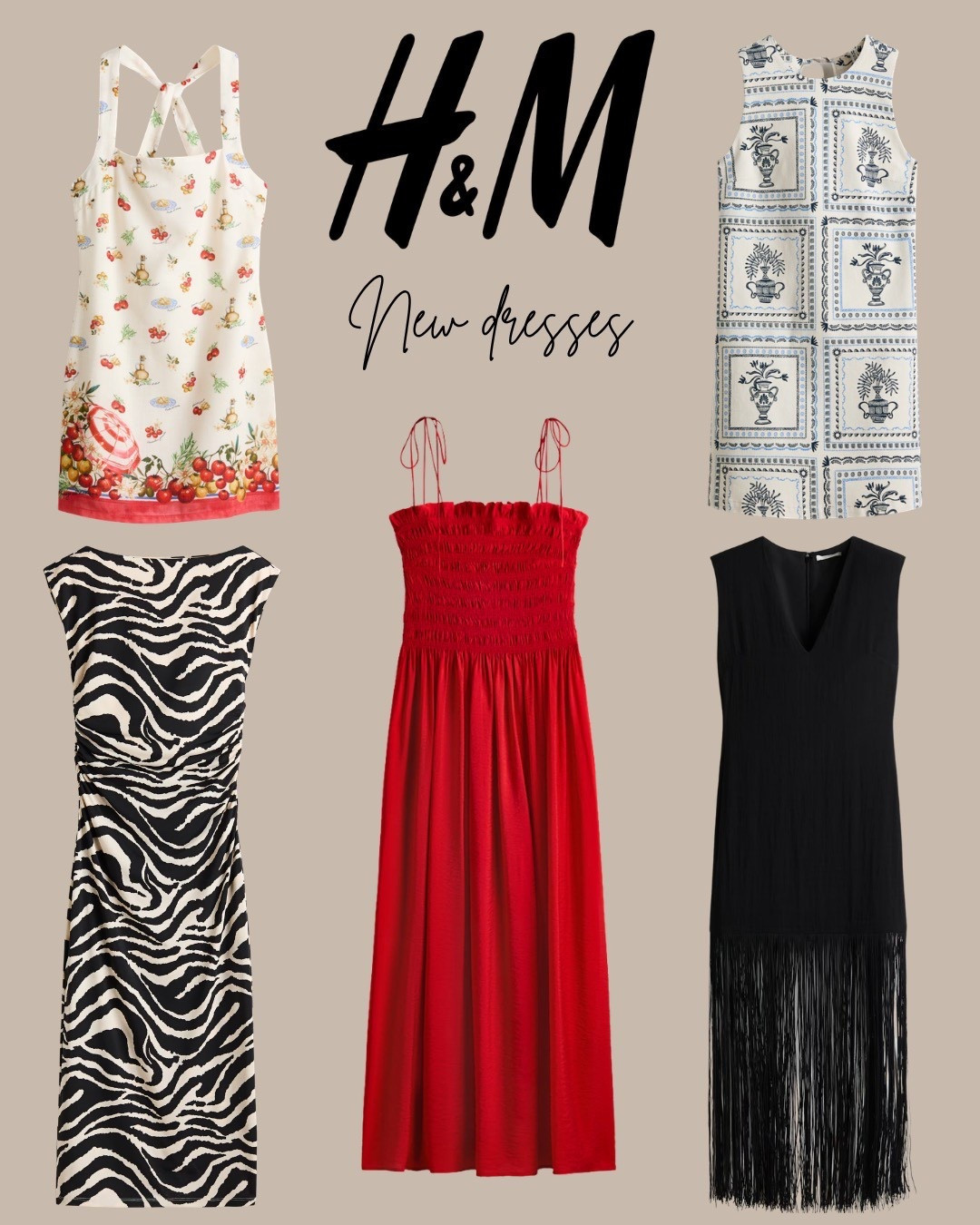 Stop scrolling—these new dresses from H&M are EVERYTHING 💃✨
Flirty, feminine, and perfect for literally every occasion—brunch, vacations, weddings, you name it 🤍 The silhouettes, the colors, the effortless vibe… obsessed is an understatement.

Trust me, these are the kind of dresses you’ll reach for over and over again 👏🏼 Linked and ready to shop!

#LTKDresses #HMStyle #SpringStyle #SummerStyle #DressSeason #EffortlessStyle

#LTKmomlife #LTKootd #LTKSeasonal