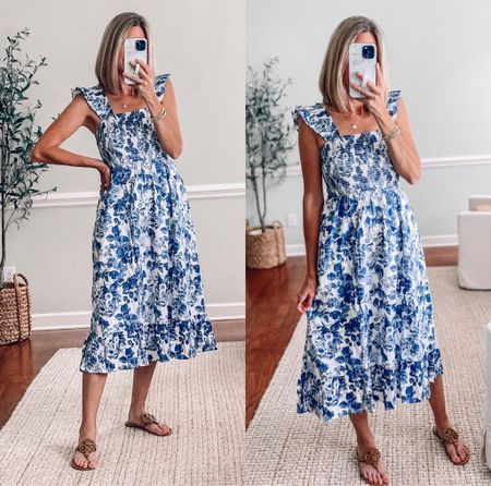⭐️ AMAZON DRESS on sale 
This smocked midi dress from Amazon is so gorgeous and great quality! It is lined and has pockets! I am 5’6 and wearing a small. 


#LTKsalealert #LTKfindsunder100 #LTKfindsunder50
