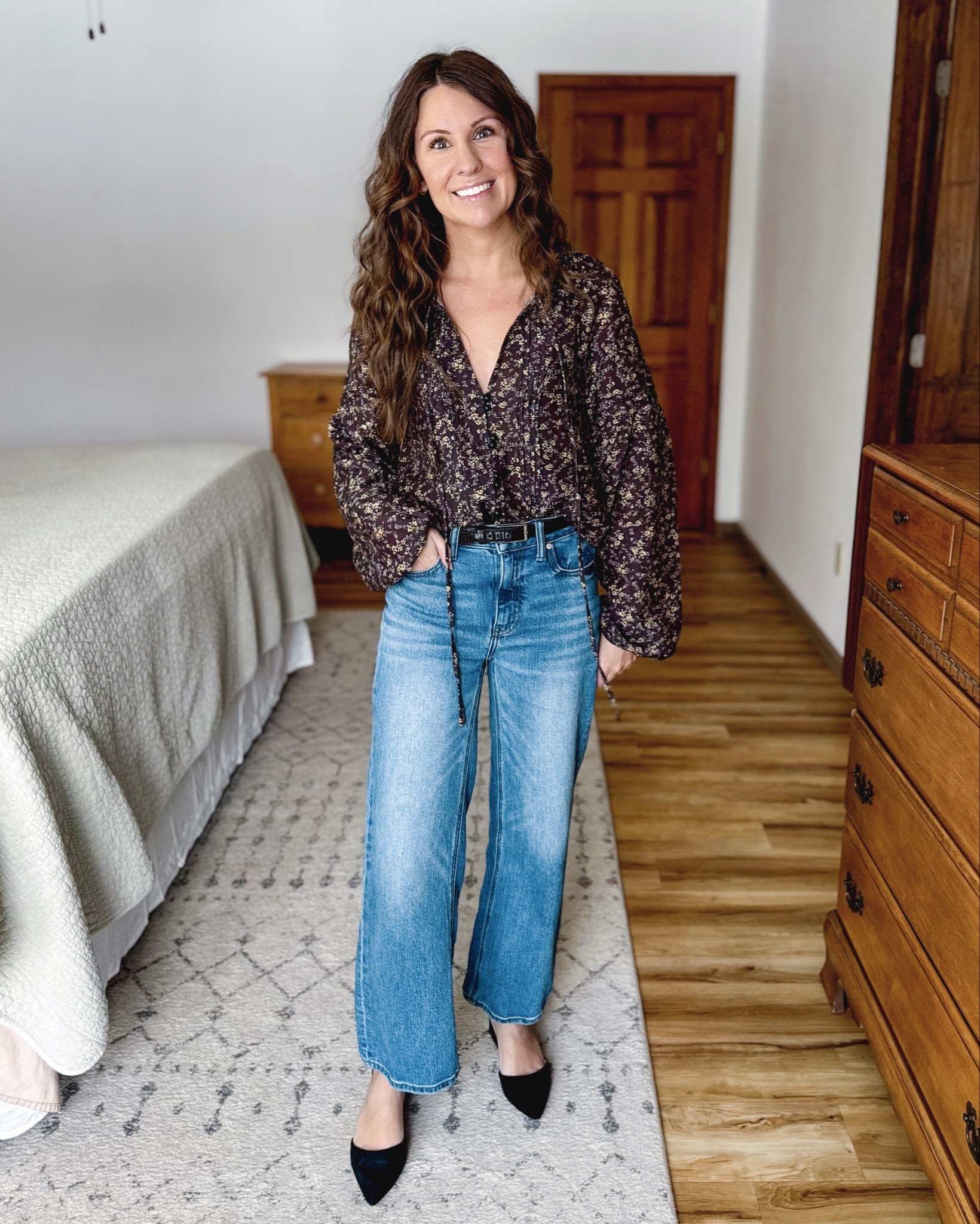 Date night top🖤

Wearing size xs in my top! The boho floral is adorable! Tie the strings or don’t! Cute both ways. 

My jeans are size 24 in the 26” inseam (love them!!) and my shoes are older so I linked similar. Also linked some similar belts.

#LTKPetite #LTKgrwm #LTKSeasonal