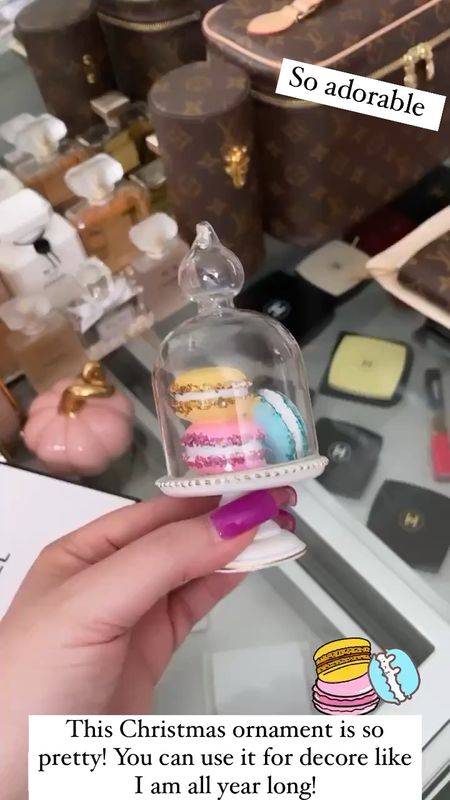The most adorable macaroon ornament! They only had a few left! Only $5!!! Perfect for all year decor or just as an ornament for Christmas! 

#LTKHolidaySale #LTKGiftGuide #LTKSeasonal