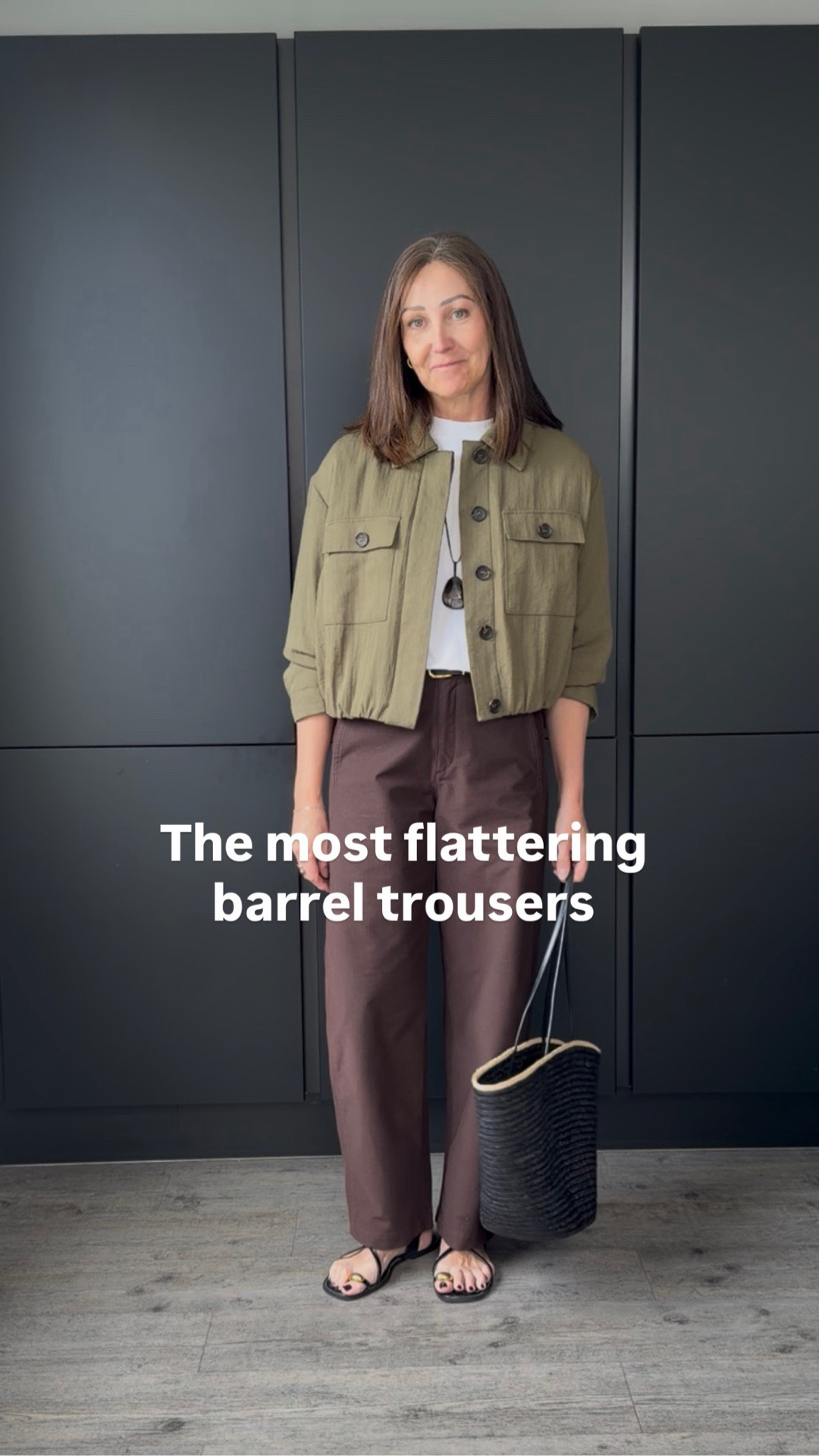 The trousers that keep giving. I recommend these all the time and the feedback is consistently great. 
This style is endlessly versatile and the perfect crop for showing off your summer footwear.  A cropped length jacket is best to keep the proportions flattering, and keep your footwear neat - no chunky trainers please 🙏🏻 x

They come in 4 fab colours and 2 lengths. I wear a M

#LTKsummer #LTKstyletip #LTKover50style
