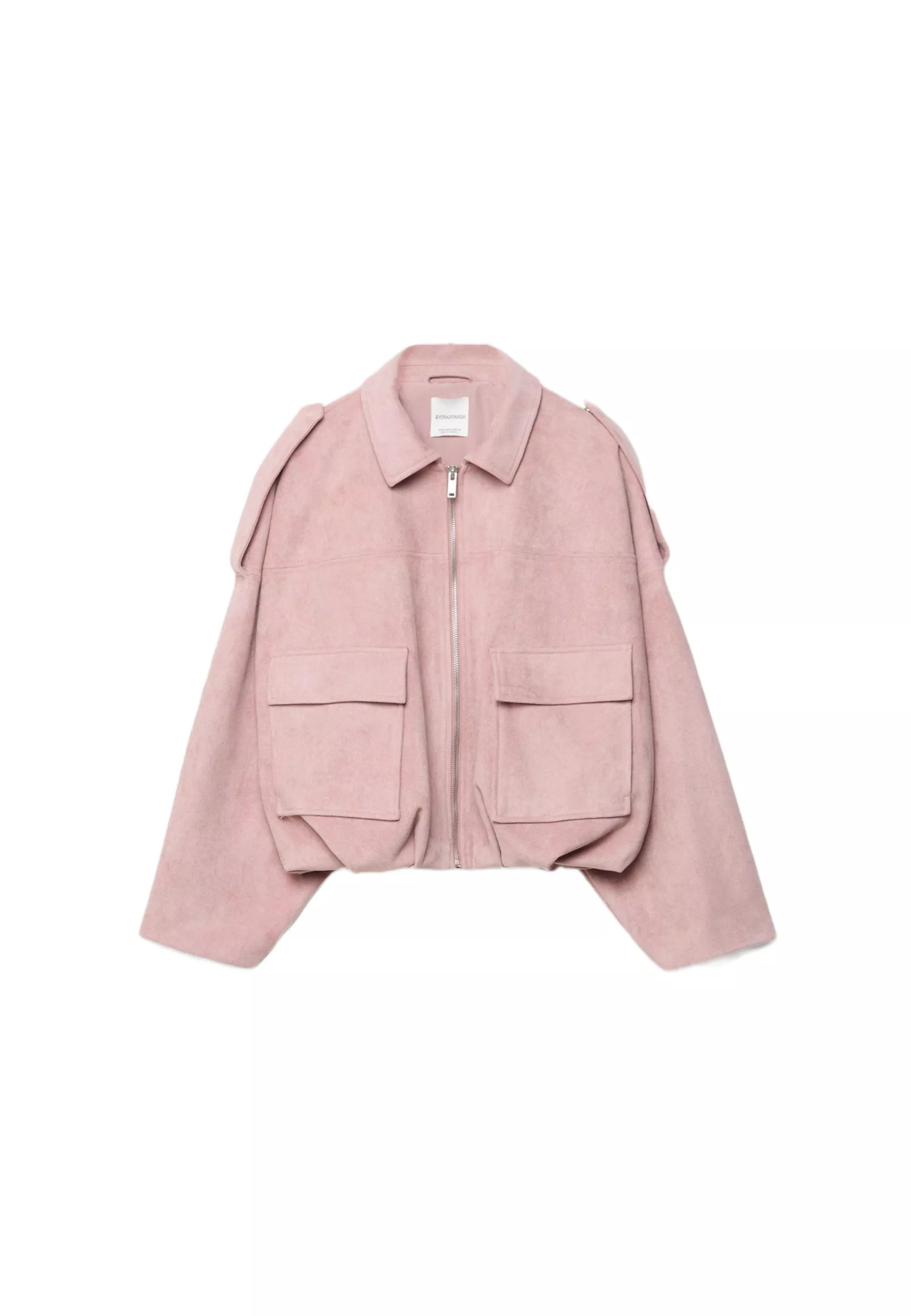 Faux suede bomber jacket - Women's Stradimarket | Stradivarius United Kingdom | Stradivarius (UK)