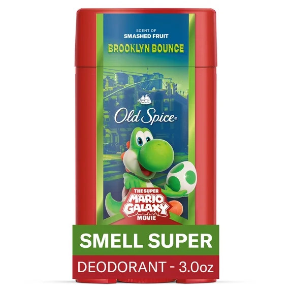 Old Spice Men’s Deodorant Aluminum Free, Brooklyn Bounce, Scent of Smashed Fruit, Old Spice x T... | Walmart (US)