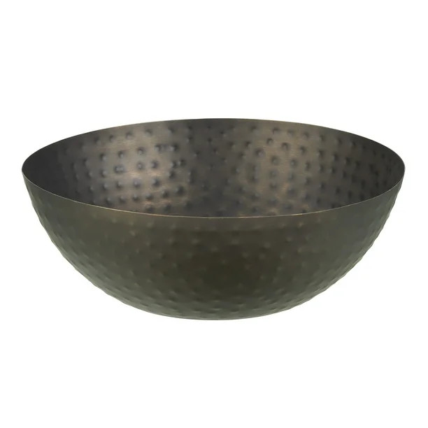 Better Homes & Gardens Hammered Metal Serving Bowl - Walmart.com | Walmart (US)