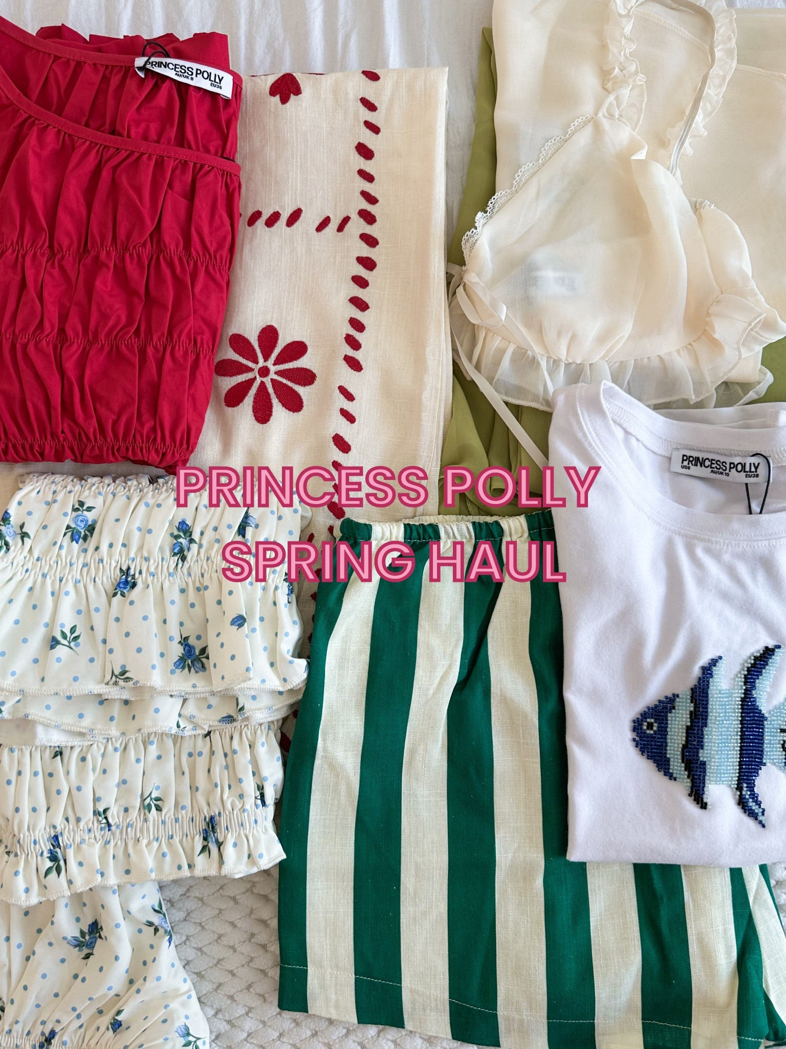 All tops - 4
All bottoms - 6