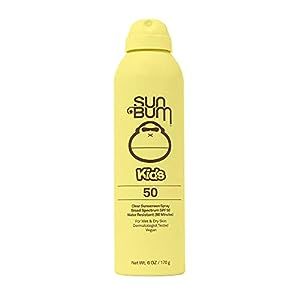 Sun Bum Kids SPF 50 Clear Sunscreen Spray | Wet or Dry Application | Hawaii 104 Reef Act Complian... | Amazon (US)