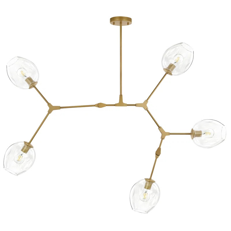 Janson 5-Light Sputnik Modern Linear Chandelier | Wayfair North America