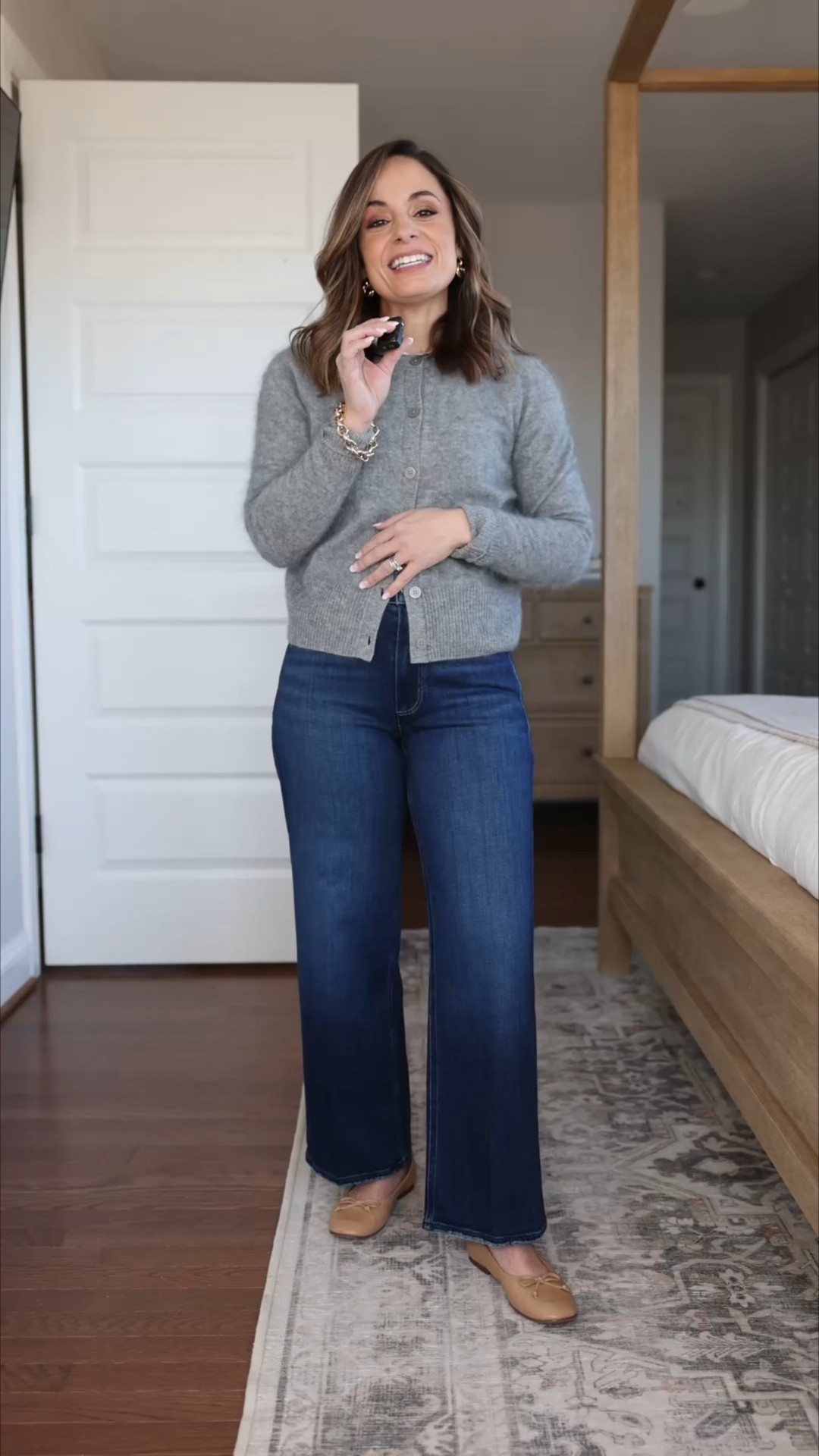 Are these premium jeans worth the price tag? 

Paige Anessa Wide Leg: 24 x 27” - (10.5” rise) these are very soft and feel premium. I love the length options. I’m wearing standard 27” but they also come in petite 25” and 29”. These are worth a try. 93% cotton/ 5% polyester / 2% spandex 

MOTHER Lil’ Hustler Roller  - petite 24 - (10.5” rise but they come up more on the sides) I love the shape of these jeans but they’re too long for me with a 29.5” inseam. The hem rolls up after washing and is hard to iron back down. The denim is stretchy but the pockets are also a little small for me. 94% cotton 5% polyester/ 1% elastane 

Rag & Bone Miramar Andi: 24 - very soft and comfortable and this cropped style is petite friendly (28” inseam). I don’t love the printed pockets and hardware, especially at the price. 100% cotton. 


#LTKPetite