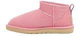 Amazon.com | UGG womens Classic Ultra Mini Ankle Boot, Black, 7 US | Ankle & Bootie | Amazon (US)