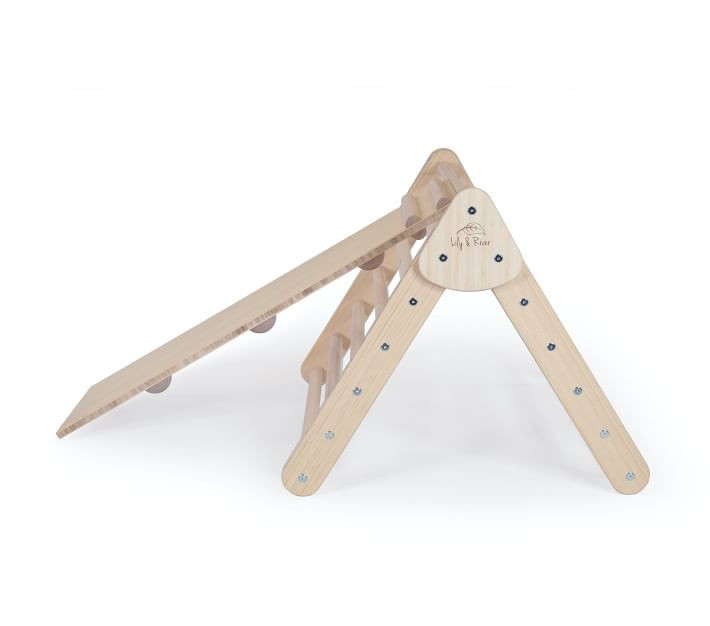 Lily & River Little Climber With Reversible Rock Wall/Slide | Pottery Barn Kids