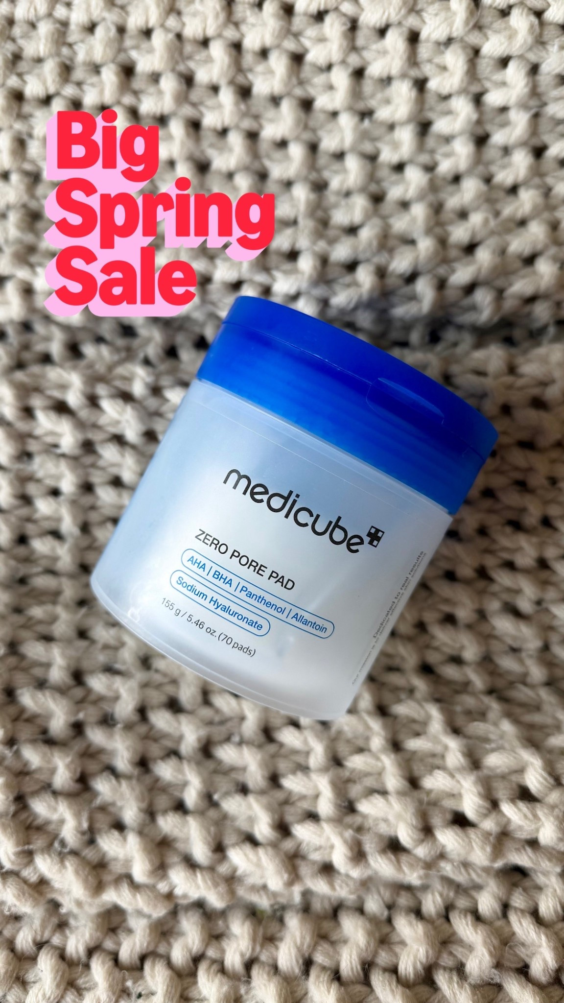 Medicube pore pads over 50% off. Plus some Medicube products have a stackable 10% off code with code MEDICUBE10

#LTKselfcare #LTKSaleAlert #LTKBeauty