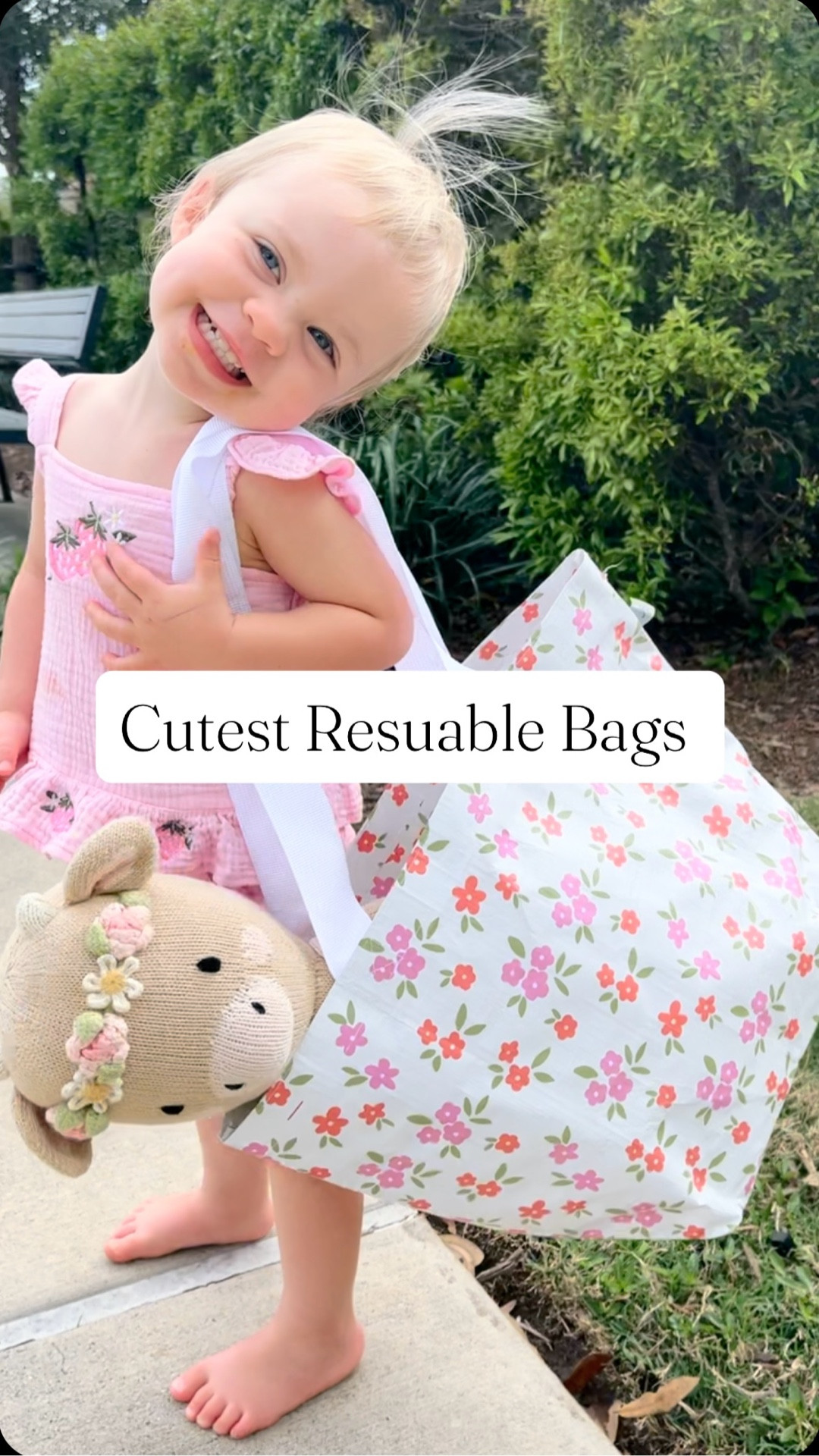 We’ve been using these adorable tote bags nonstop for toys, daily essentials, and all our summer adventures—especially trips to our local splash pad. My girls love playing with them, and they’re so lightweight that even my youngest can carry one with ease 💛 

A few features we love: they’re reusable, have a convenient zip pocket inside, are super lightweight, and are super easy to wash! 

#summer #bags #motherhood #toddlermom #play

#LTKTravel #LTKKids #LTKmomlife