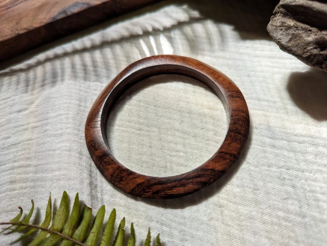 Wooden Bangle , Wood Bracelet , Hand Carved - Etsy Portugal | Etsy (US)