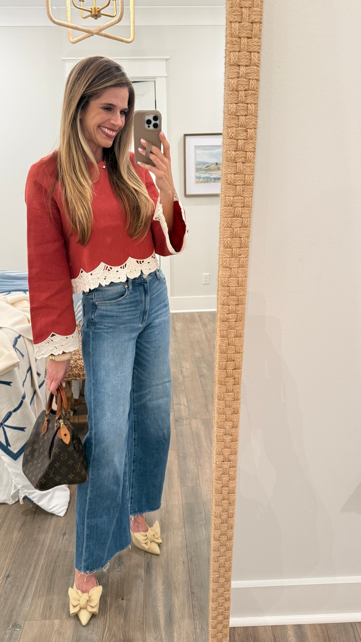 Date night fit. Tuckernuck top, Paige jeans and some bow heels. These jeans have some stretch to them and are so comfortable! My heels are on! 

#LTKSaleAlert #LTKValentine #LTKOver40