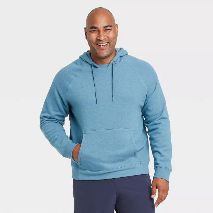 Men's Fleece Pullover Hoodie Sweatshirt - All in Motion™ | Target