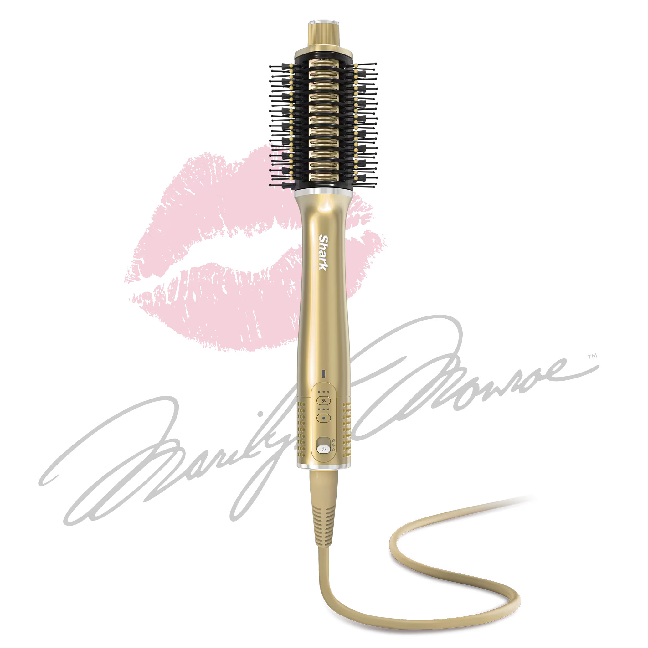 Shark Glossi™ 2-in-1 Hot Tool and Air Glosser, Liquid Gold | SharkNinja | Ninja Kitchen