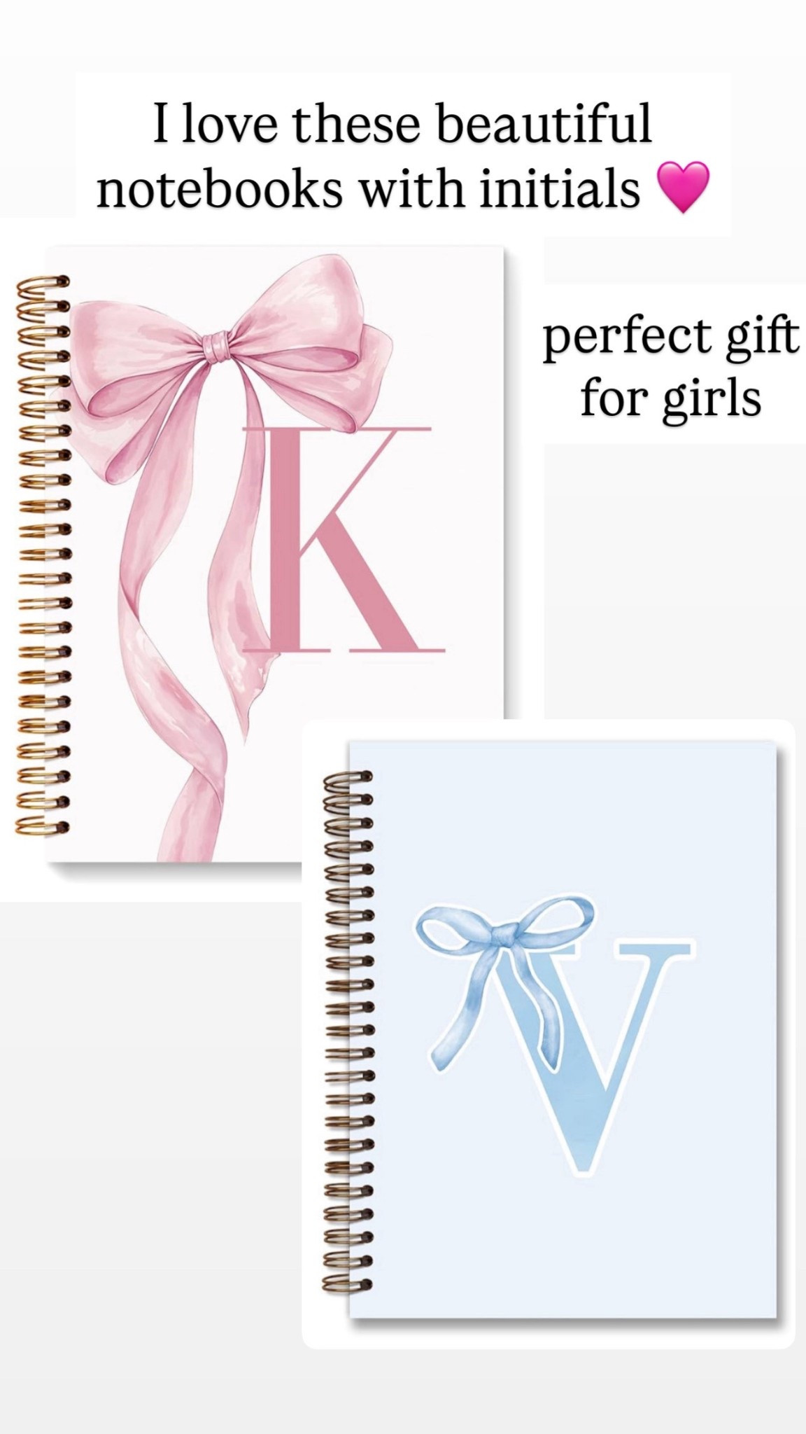I love these initial notebooks 

#LTKHoliday #LTKGiftGuide