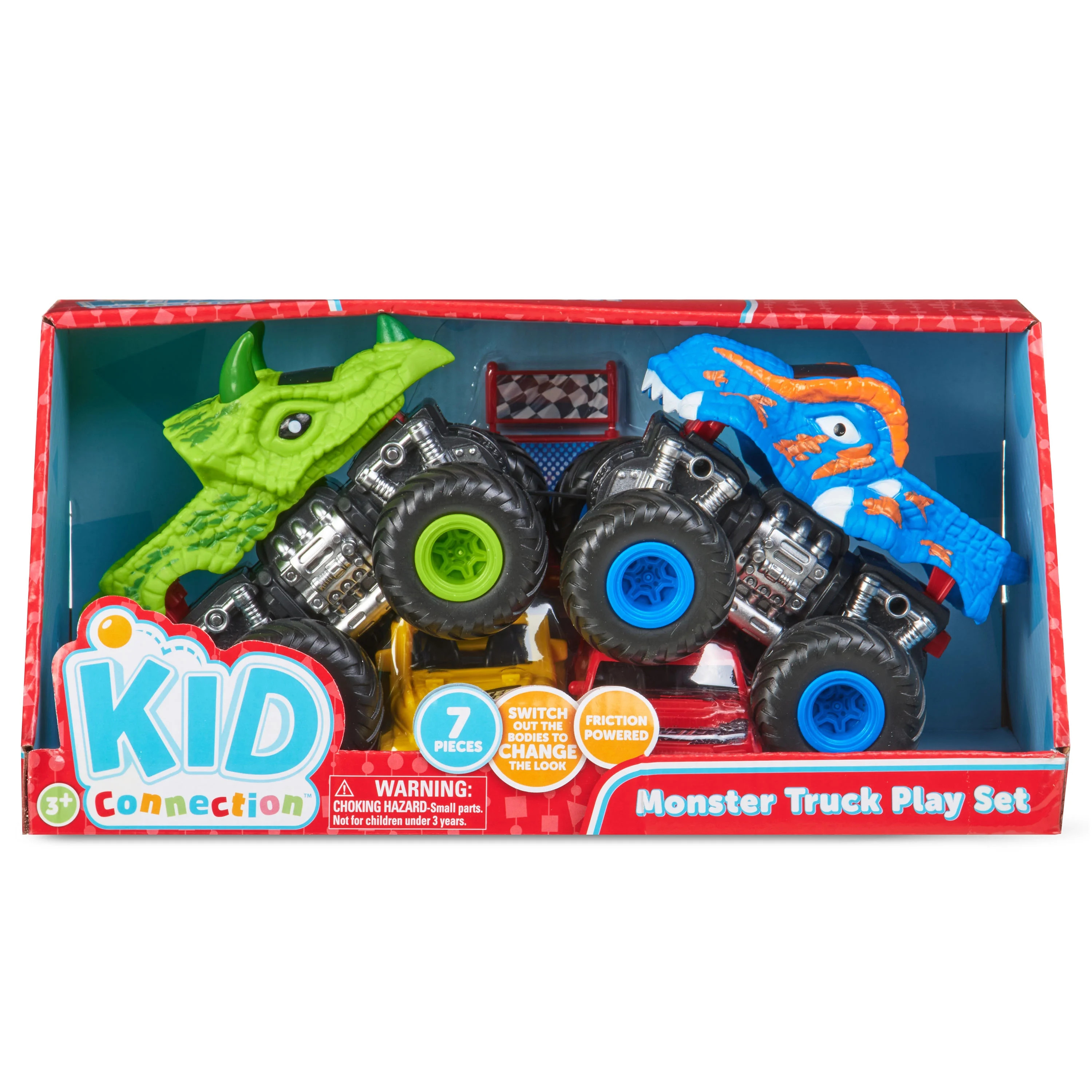 Kid Connection Monster Truck Play Set, 7 Pieces - Walmart.com | Walmart (US)