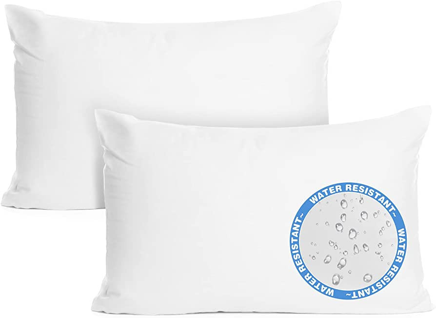 Fixwal 12x20 Inches Outdoor Pillow Inserts Set of 2, Waterproof Decorative Throw Pillows Insert, ... | Amazon (US)