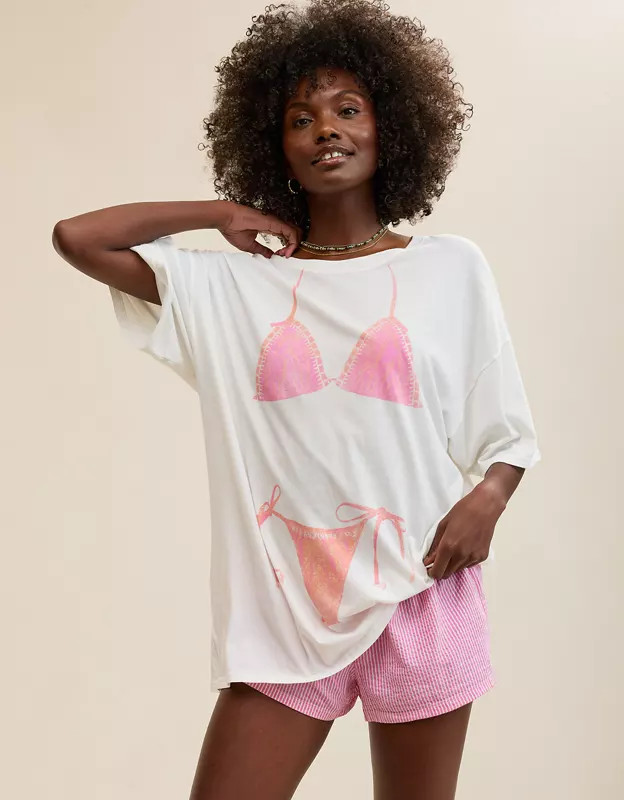 Aerie Sleep Happens Night Tee | Aerie