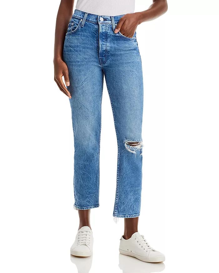 The Tomcat High Rise Cropped Straight Jeans in Completely Over | Bloomingdale's (US)