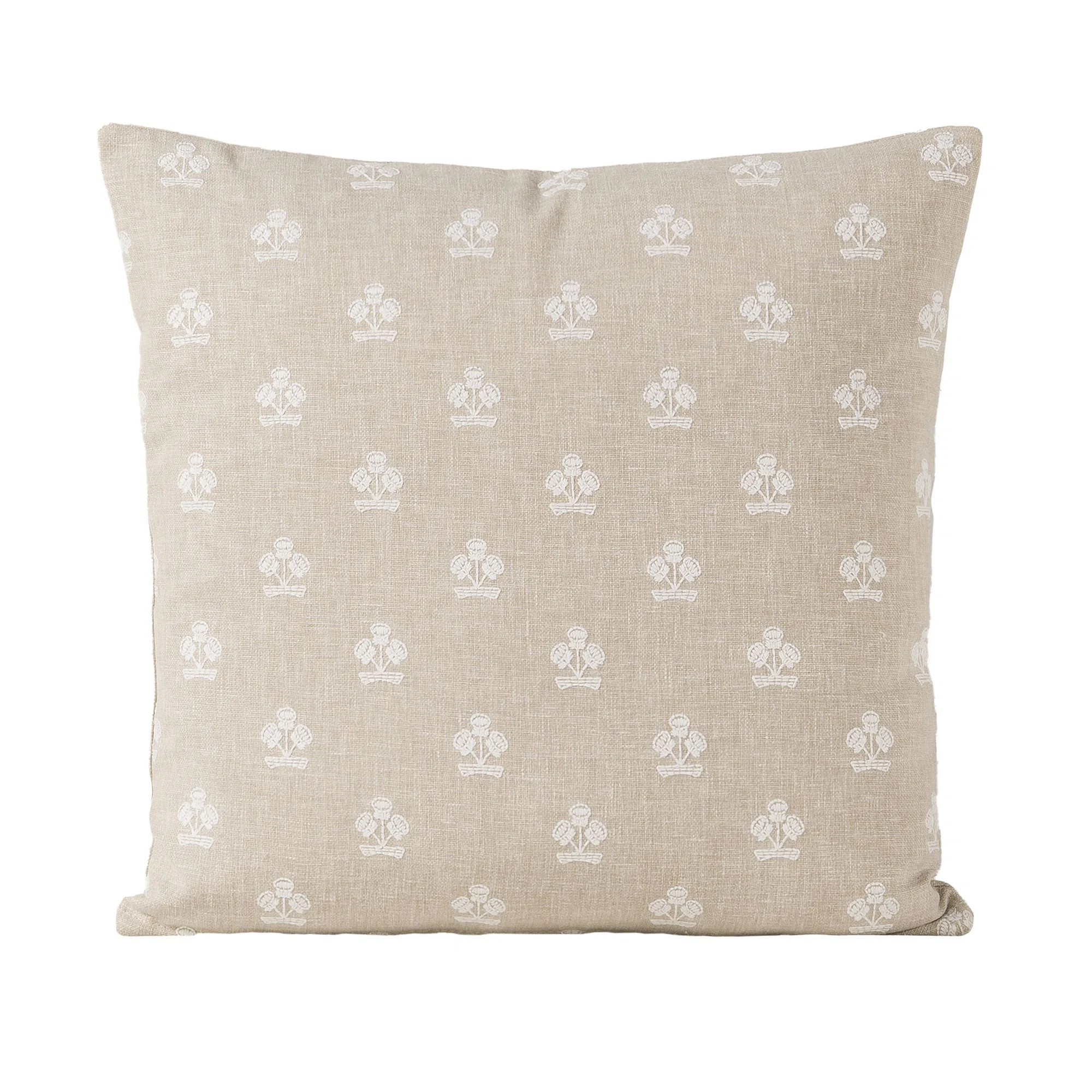 Birch Lane™ Hamachi Polyester Throw Square Pillow Cover & Insert & Reviews | Birch Lane | Birch Lane