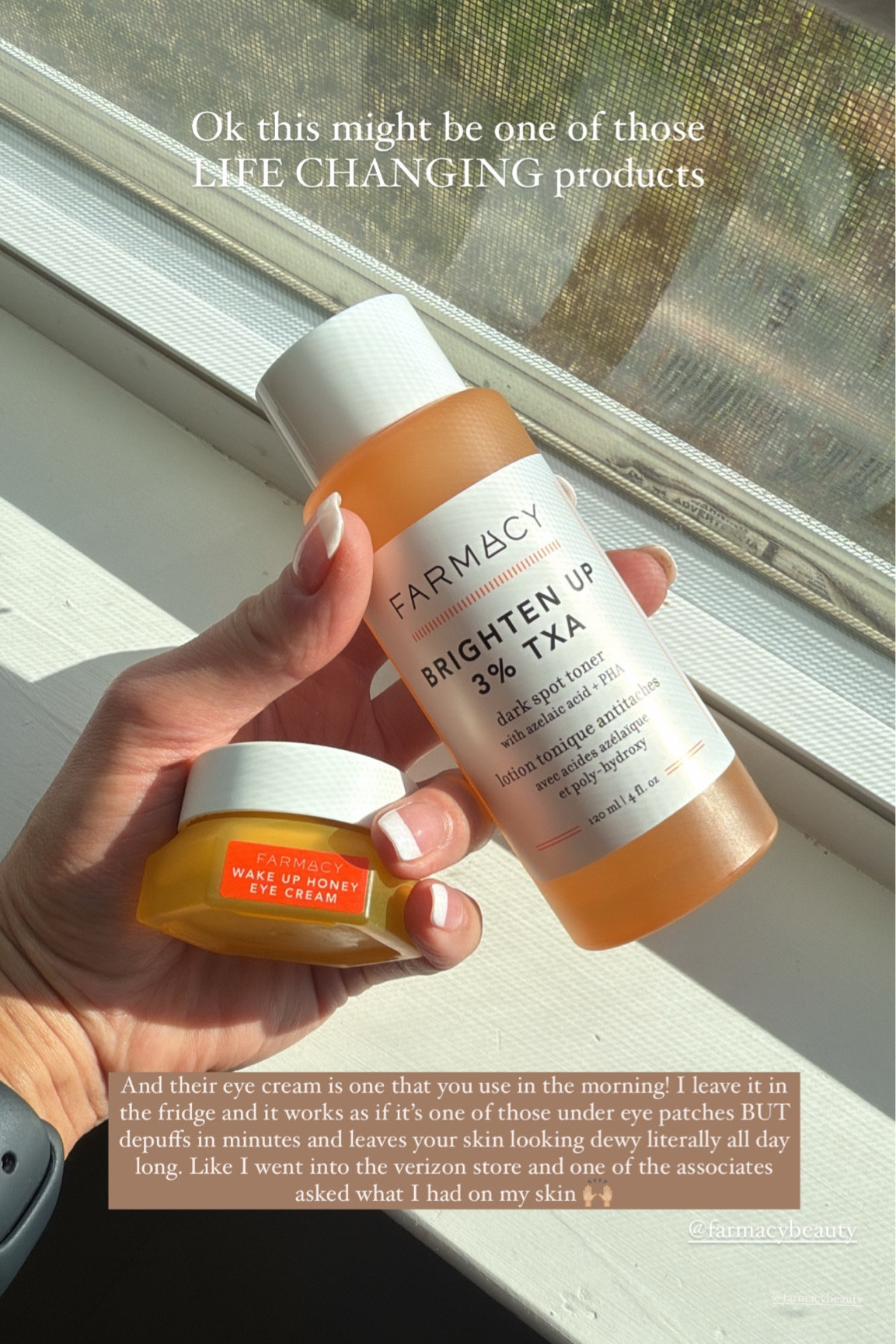 Yes I even read a Reddit page about this!! A after about two weeks you’ll start peeling and skin will be more sensitive (YAY) because that means the product actually WORKS.  

Truly my dark spots around my eyes, under eyes and forehead have weakened TREMENDOUSLY. IYKYK I really love this toner. 

•
•
•
Sephora beauty, dark spots, skin facial toners, FARMACY products, gifts for women friends, holiday gifts for women, beauty products for Christmas 

#LTKFindsUnder50 #LTKGiftGuide #LTKBeauty