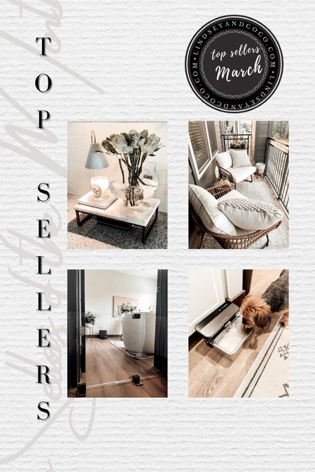 March Best Sellers: White Kitchen Finds.  Spring Balcony Decor. Clear Pet Gates. Pet Water Fountains & Filtration Systems. Target. Amazon. CB2. #ltkpets

#LTKSeasonal #LTKstyletip #LTKhome