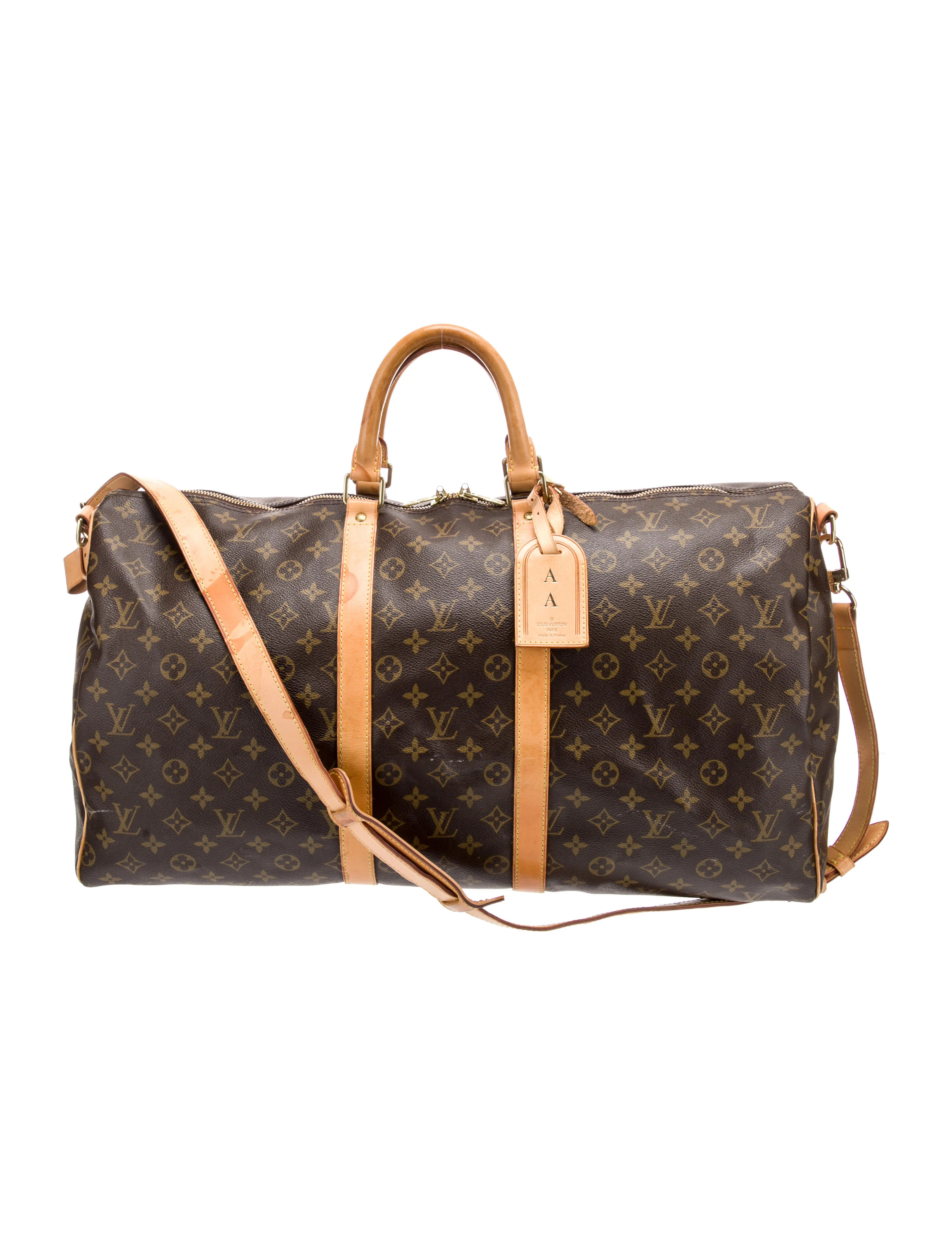 LV Monogram Keepall Bandouliere 55 | The RealReal