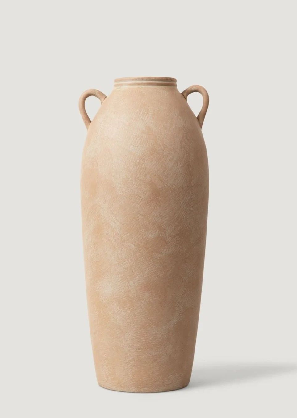 Tall Terra Cotta Vase with Handles | Extra Tall Vases at Afloral.com | Afloral