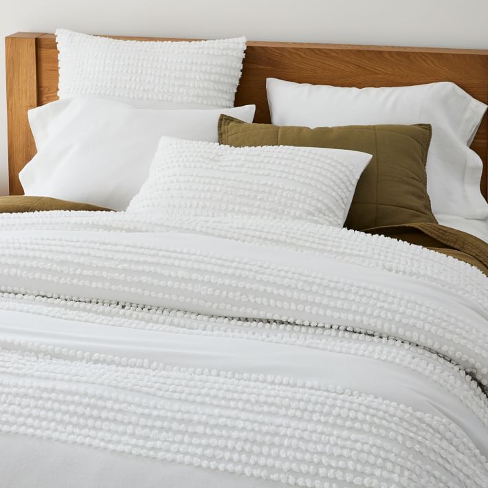 Candlewick & Organic Washed Cotton Percale Starter Bedding Set | West Elm (US)