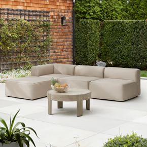 Remi Outdoor 4-Piece Sectional | West Elm (US)