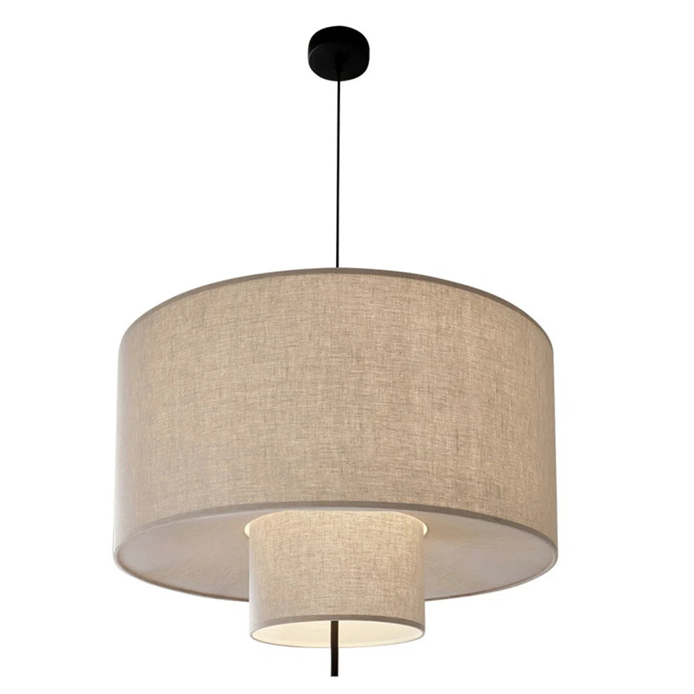 1-Light Minimalist Pendant Lights Drum Kitchen Island | Wayfair North America