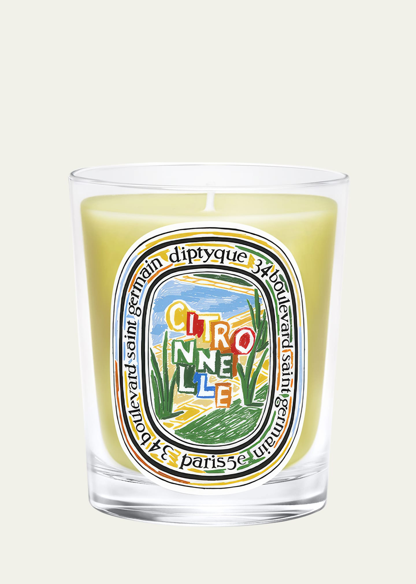 DIPTYQUE Citronnelle Candle, 190g | Bergdorf Goodman