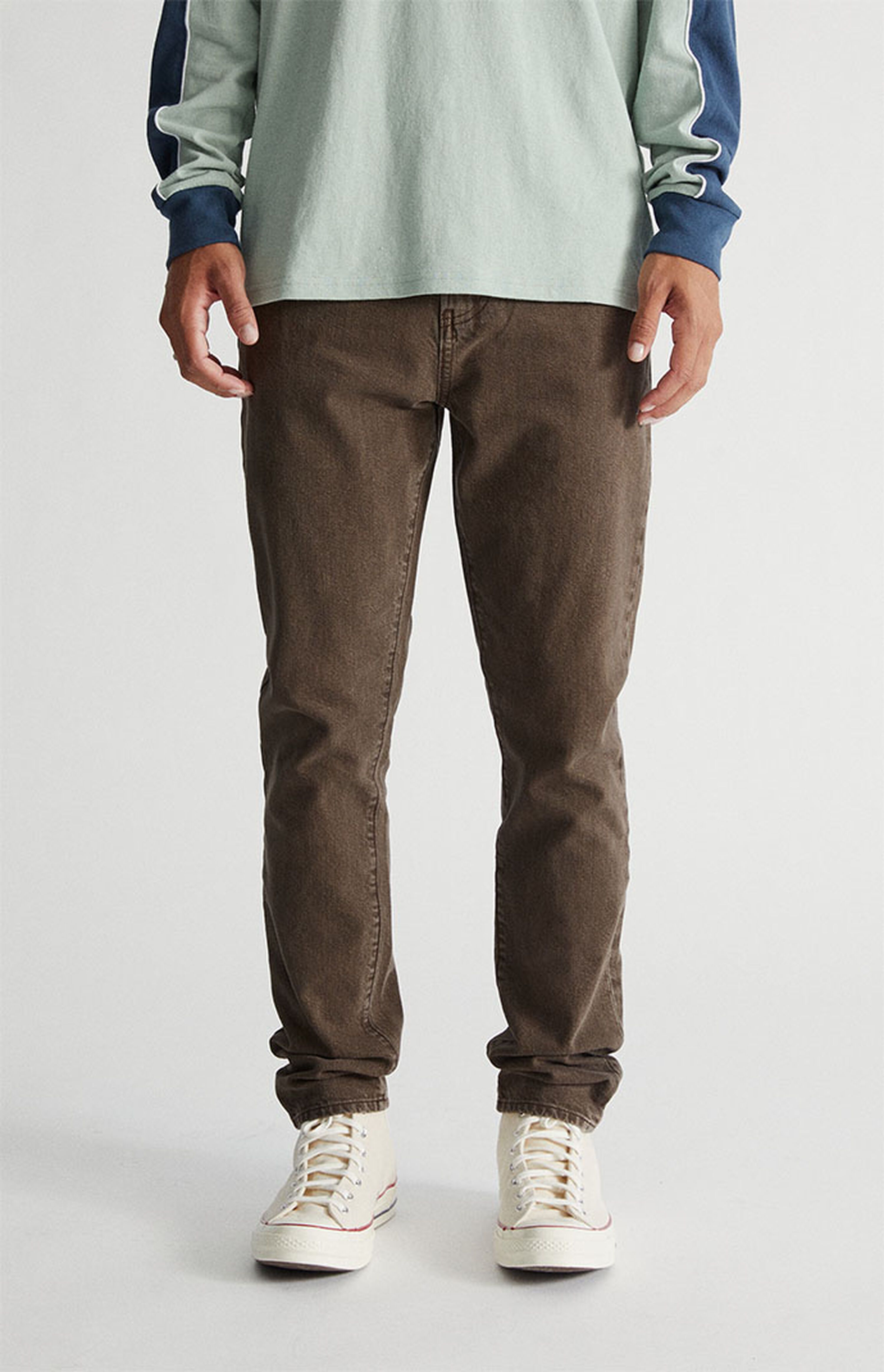 PacSun Recycled Milk Chocolate Slim Taper Jeans | PacSun | PacSun