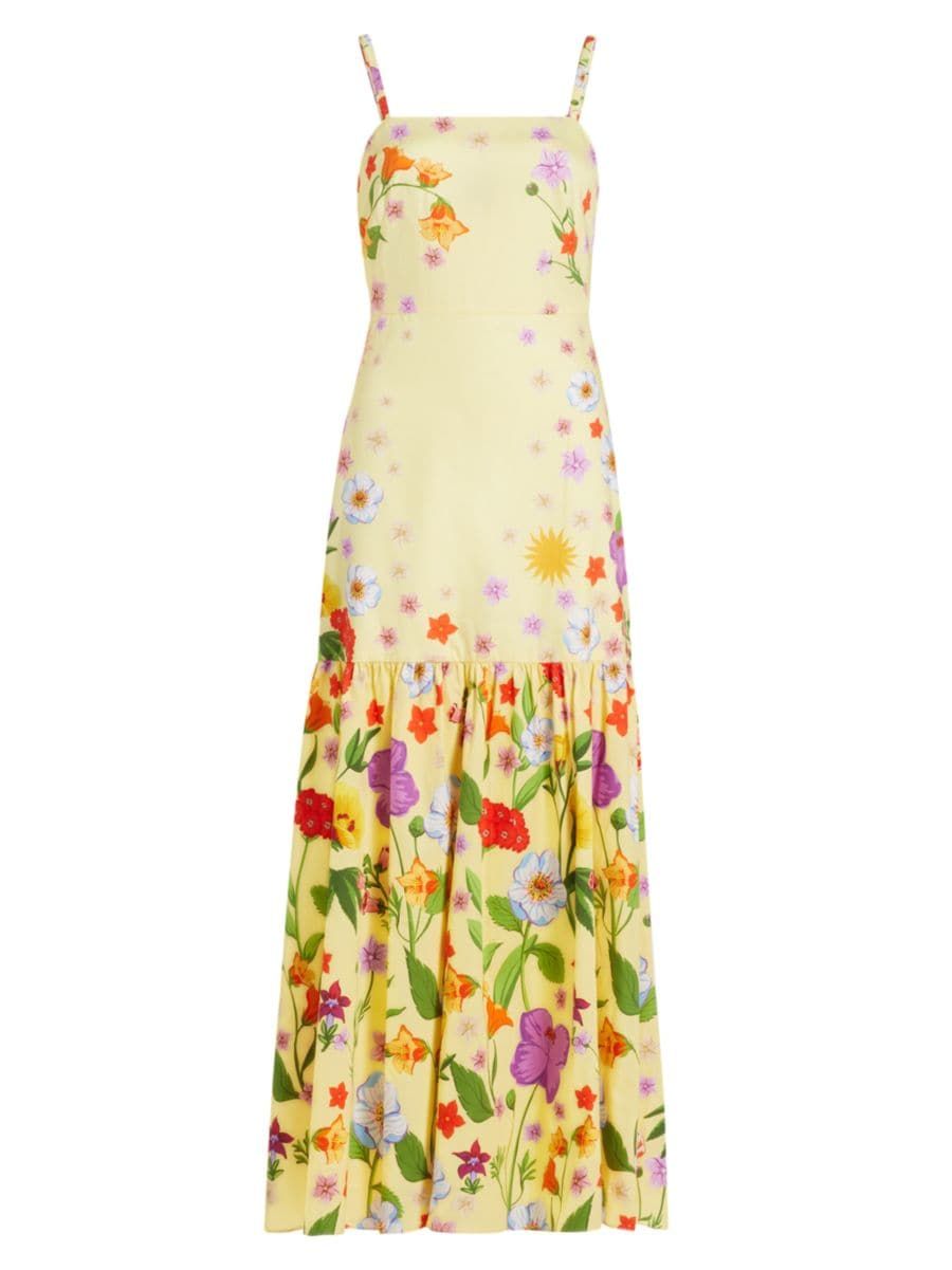 Cordiela Floral Cotton Maxi Dress | Saks Fifth Avenue