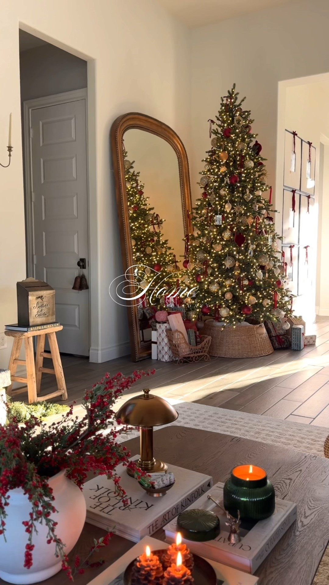 Cozy corners of my holiday home ✨🤎🌲

Christmas | Christmas Tree | Living Room | Stool | Entryway Table 

#LTKHome #LTKSeasonal #LTKHoliday