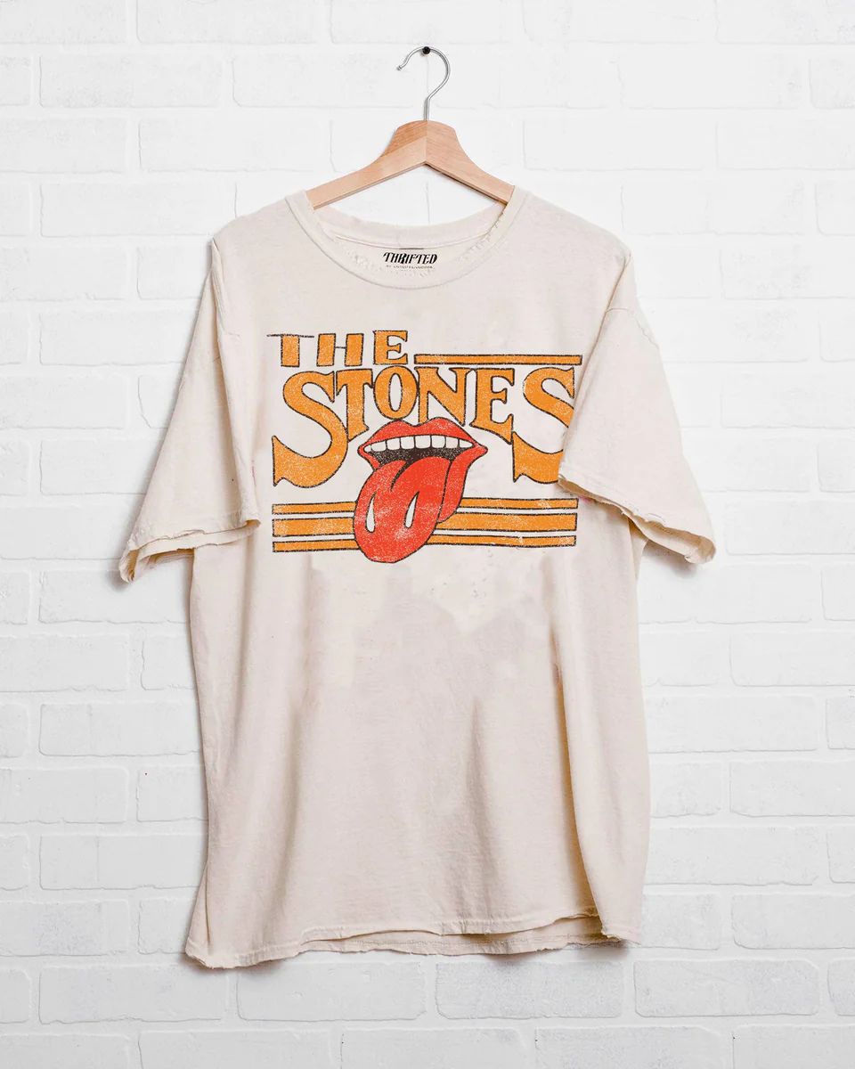 Rolling Stones Stoned Thrifted Tee | Ascot + Hart
