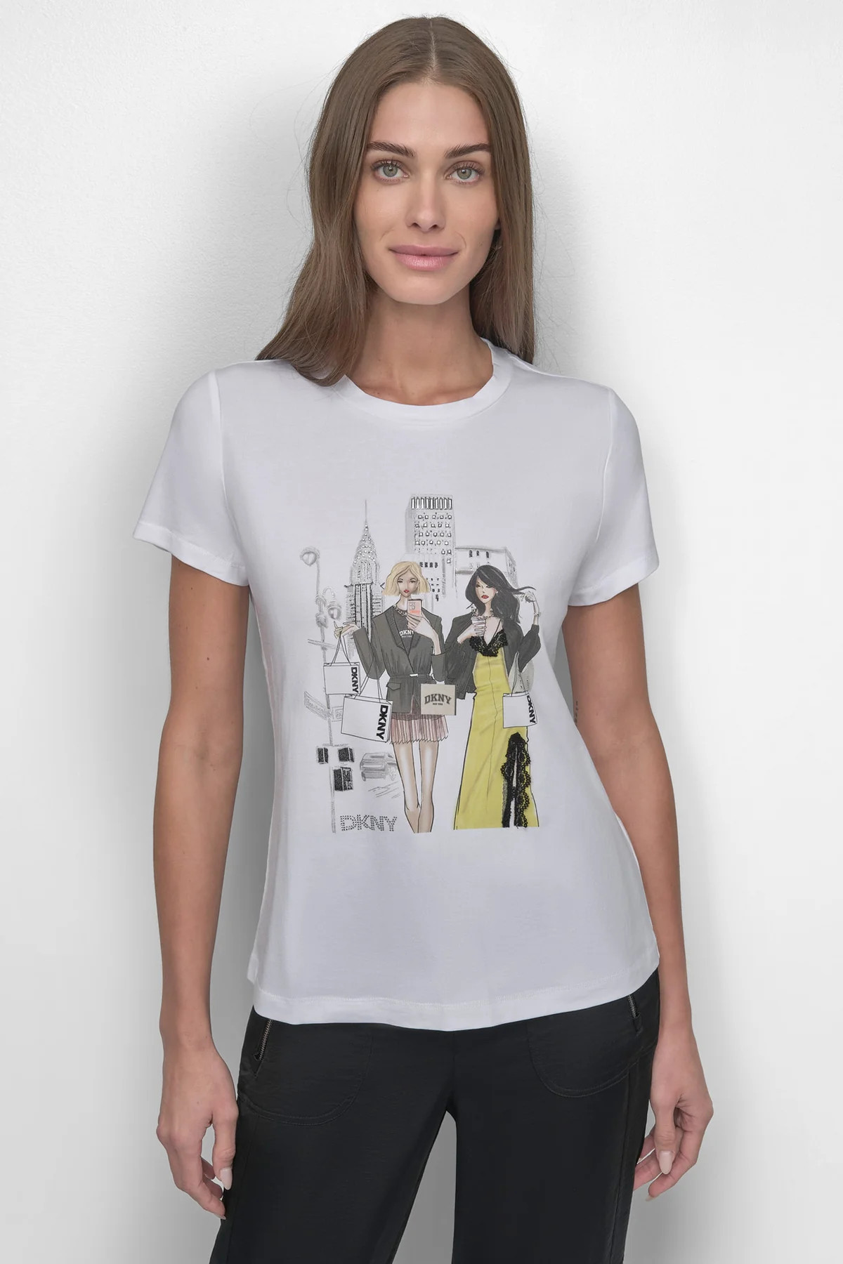 CHRYSLER CONVERSATIONAL TEE | DKNY